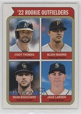 2023 Heritage Topps Rookie Stars SP Sean Bouchard Jack Larsen Bligh Madris 2f9