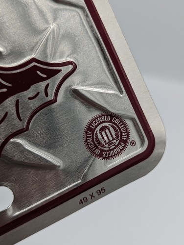 Placa de metal con licencia de Florida State Seminoles FSU placa de diamante de tamaño completo ¡NUEVA DE STOCK! - Imagen 4 de 5