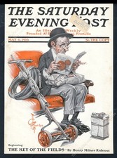 Saturday Evening Post framing cover May 6 191...