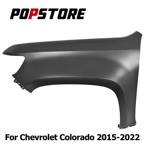 Steel Primed Black Fender For 2015-2020 Chevrolet Colorado 23354494 Front Driver