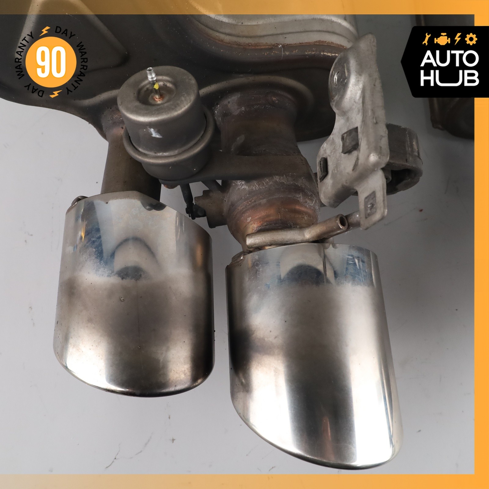14-18 Maserati Ghibli S Q4 M157 Exhaust Muffler Set 670030855 OEM 82k