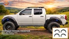 Paintable Fender Flares Set Fits 05-20 Nissan Frontier Boss Pocket Set Short Bed