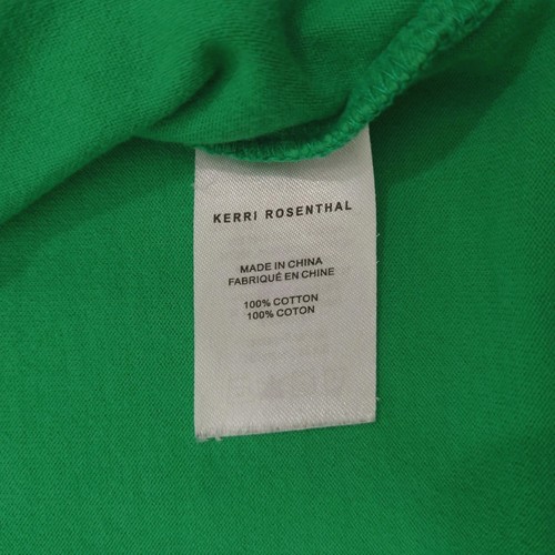 Kerri Rosenthal Le Big Love Logo Tee Shirt Short Sleeve Top Green Size S - Picture 6 of 6