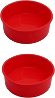Silikon Backform 15Cm Rund 2 StüCk Kuchenform FüR Kuchen Und Brote Backen