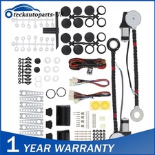 NEW 12V UNIVERSAL ELECTRIC POWER WINDOW KIT FIT FOR 2 WINDOWS CAR VAN