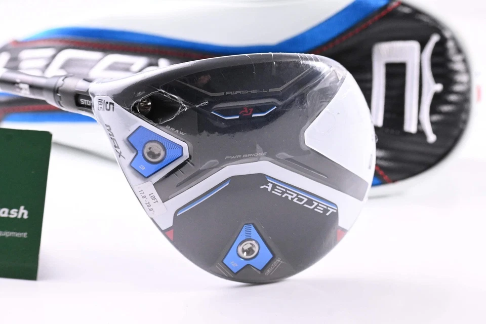 Left Hand Cobra Aerojet Max #5 Wood / 18.5 Degree / Regular Flex UST Helium NC 5 - Image 2 of 4