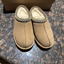 New 100% UGG Brand Big Kids 1019066K Tasman Chestnut Shoes Slippers Sandals US 1