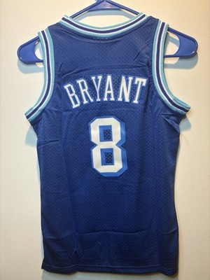 New! Youth L- Kobe Bryant #8 LA Lakers Mitchell Ness Hardwood