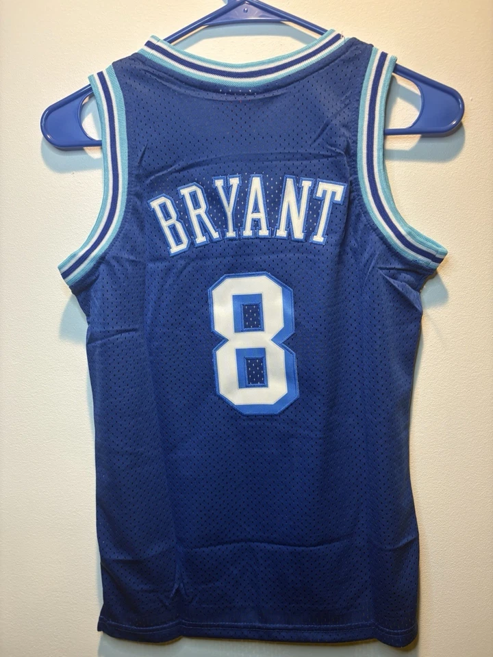 Новый! Youth L-Kobe Bryant No8 LA Lakers Mitchell Ness Hardwood Classics синий 96 - Изображение 3 из 4