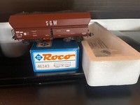 H0 Roco 46243 Selbstentladewagen Sgw, Ac-Achsen Neu + Ovp