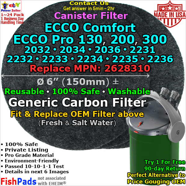 For Eheim ECCO Pro 130,200,300,2232,2234,2236,Comfort