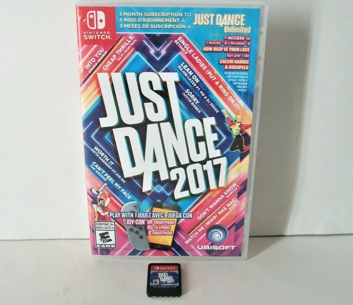 Just Dance 2017 Nintendo Switch Dancing Game Fitness Exercise Family Party