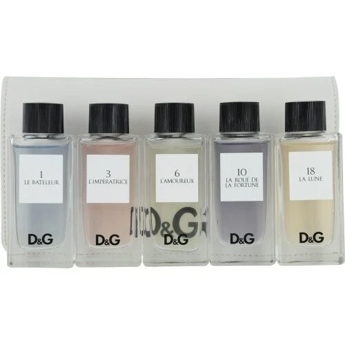 Hævde Vær tilfreds maling Dolce &amp; Gabbana Fragrance Collections Set D&amp;G 5 x 0.67 oz EDT #1 #3  6 10 #18 NEW | eBay