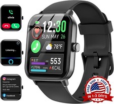 Reloj Inteligente Bluetooth De Mujer y Hombre Impermeable Para Samsung / Android