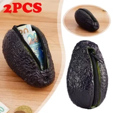 2PCS Avocado Coin Purse Pouch | Realistic Looking | Funny Novelty Gift USA