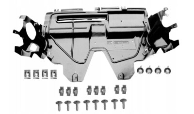Plaque De Protection Sous Moteur + Set De Fixation Pour Peugeot 206 (1998-2012)
