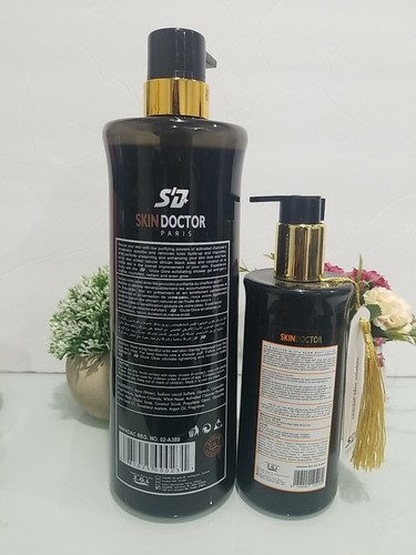 Gel de ducha iluminador de carbón Skin DOCTOR PARIS Gluta Glow 1000 ml + loción 400 m - Imagen 2 de 4