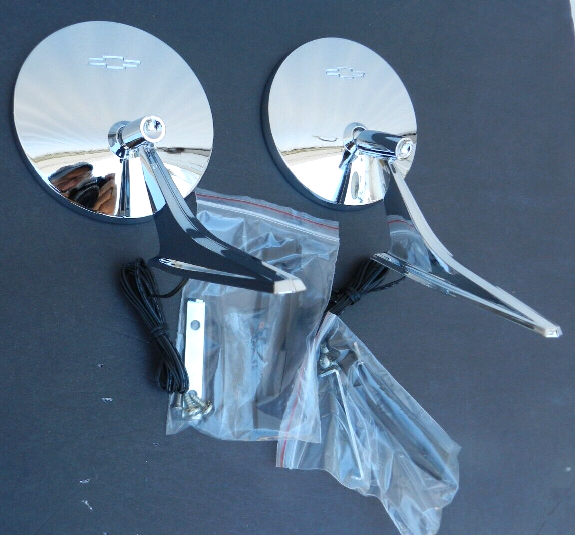 PAIR LED Exterior Mirror Set 66 67 68 69 70 71 72 Chevelle Camaro