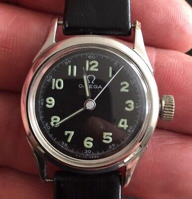 omega military watch vintage