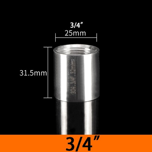 Muffe Edelstahl Fittings Muffe Hülse mit Innengewinde Schweißmuffe 1/8"x 4" 1pcs - Bild 7 von 14