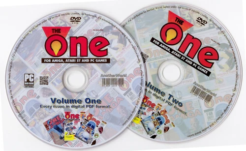 THE ONE MAGAZINE Full Collection on 2 DISKS (AMIGA, ATARI ST AND PC GAMES)
