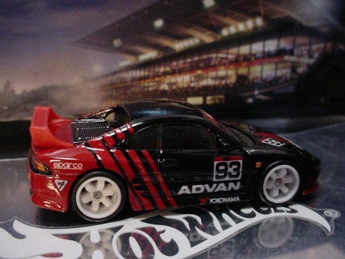 Hot Wheels 1995 TOYOTA MR2 TRD 2000 GT☆black;red☆ ADVAN premium set☆loose - Picture 2 of 5