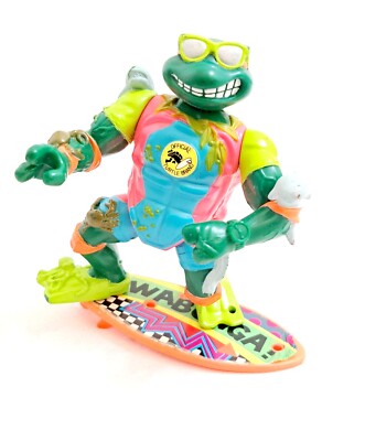Playmates Teenage Mutant Ninja Turtles 1990 Mike the Sewer Surfer Vintage lose !
