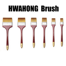 HWAHONG Artist Background Painting Paint Brushes Wide Flat Flat Brush 156 Series