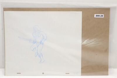 He-Man and the Masters of the Universe Hand Drawn Animation Drawing Art (200-25)