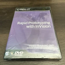 DVD Rom O'Reilly Video Rapid Prototyping with Invision DVD Sealed