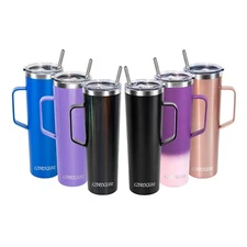 Ezprogear 34 oz Stainless Steel Coffee Mug with Handle Double Wall Insulated Cup