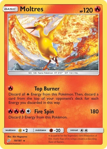 Moltres 19/181 Sm-Team Up