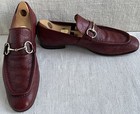 Gucci 147825 Tom Ford Era Burgundy Guccissima Horsebit Loafers Gucci 10 US 10.5 — photo 1