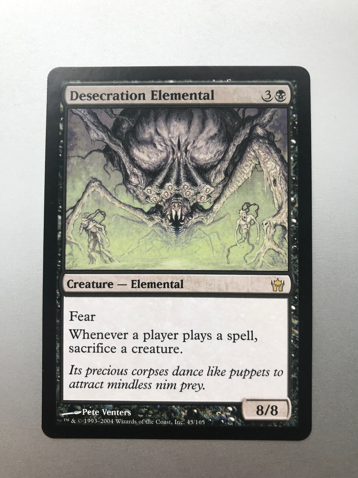 Desecration Elemental - Fifth Dawn (5DN) - NM - MTG *Combined Shipping