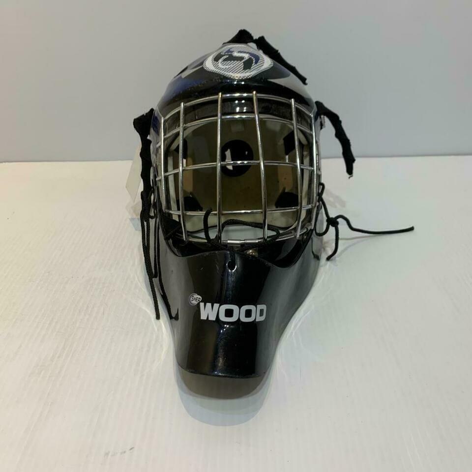 Sher-wood Hockey Goalie Helmet - Adjustable - Pre-owned (R79H4S)