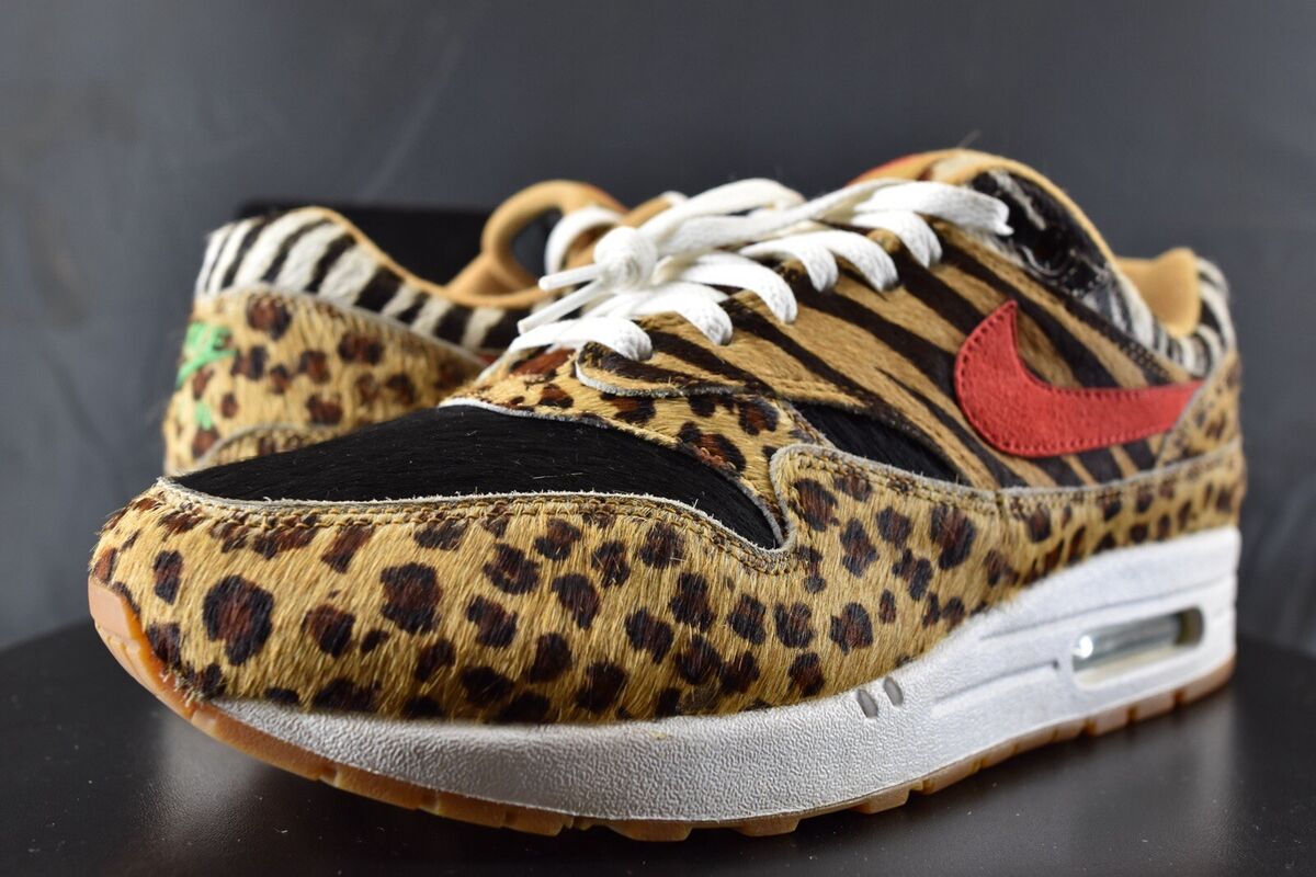 ATMOS x NIKE AIR MAX 1 DLX Sz 10.5 AQ0928-700 ANIMAL PACK ATMOS x NIKE AIR MAX 1 DLX Sz 10.5 AQ0928-700 ANIMAL PACK