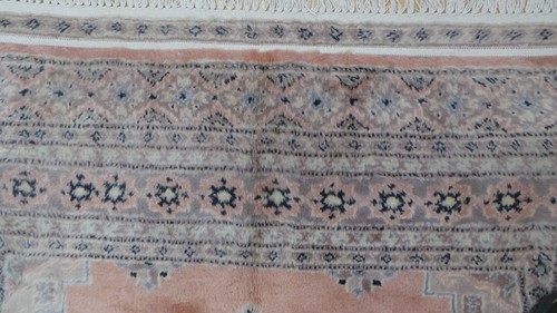 Large Oriental Carpet Rug Hand Made Wool Vintage Jaldar Living Room 6ft x 4ft 2" - Picture 14 of 18
