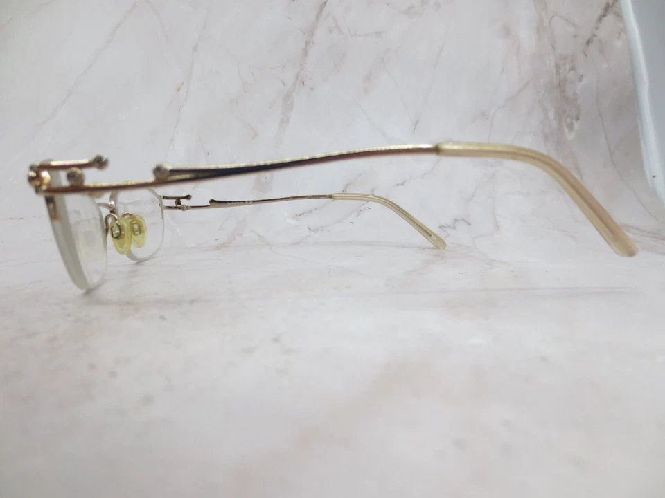 Marco de gafas para mujer Sophia Loren MI740-Zyloware 057 medio borde dorado 50-18 Foto 3 de 4