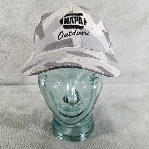 Cappello da baseball regolabile Napa Outdoor grigio mimetico caccia - Foto 5 di 8