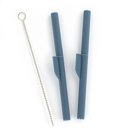 Silicone Stopper Straws for Smoothie Cup, Reusable Silicone Straws with Stopper - Picture 9 of 19