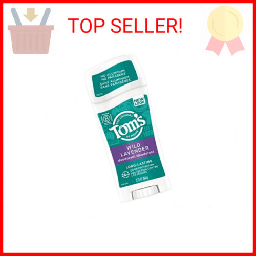 Tom's of Maine Long-Lasting Aluminum-Free Natural Deodorant for Women, Wild Lave