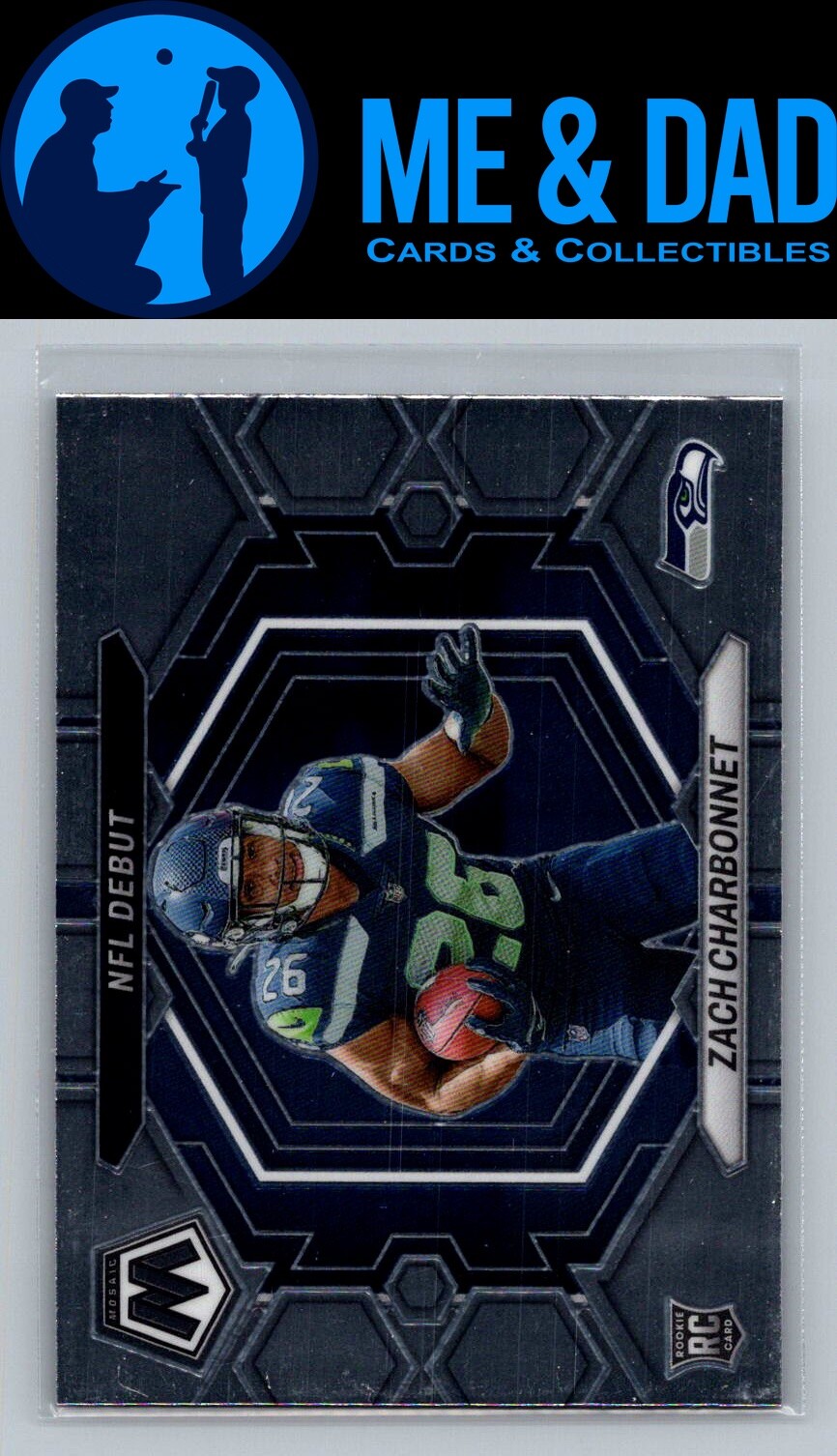 2023 Panini Mosaic #ND-11 Zach Charbonnet