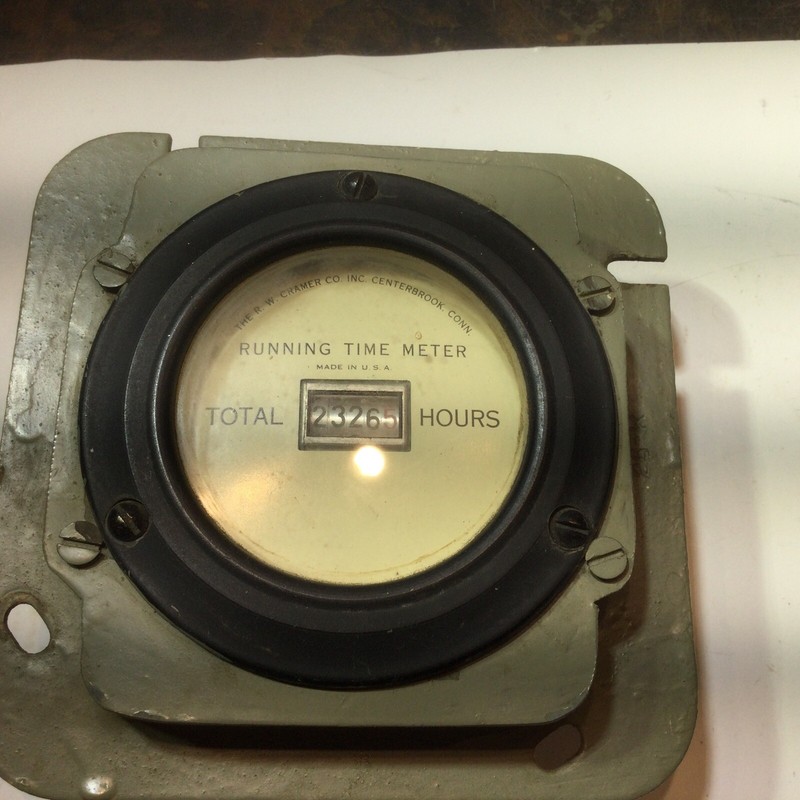 R.W. Cramer Time Meter