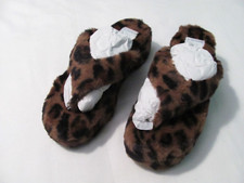 NEW WOMEN'S SIZE 7.5M LEOPARD TESSA SLIPPERS