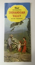 Vintage/Rare 1950’s Visit The Shenandoah Valley of the Virginia Brochure