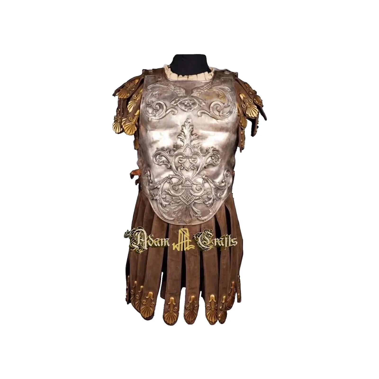 Brown ambidiestro armaduras y escudos de colección