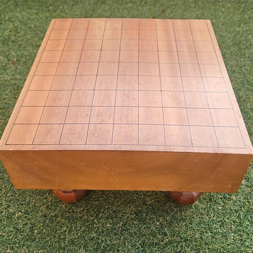 Japanese Chess Shogi Board Vintage Antique Used Japan with Shogi Koma pieces - Picture 12 of 18