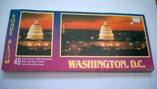  Vintage 40 Color Postcards Bonus Album " WASHINGTON,D.C."  (include 20 mini)