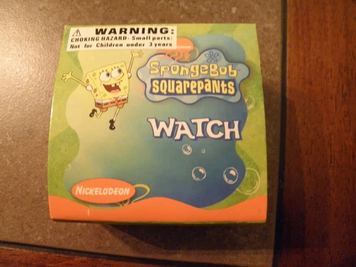 2002 SPONGEBOB WATCH,VERY RARE ---LOOK---