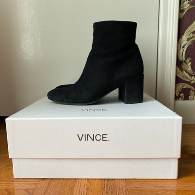vince blakely suede bootie